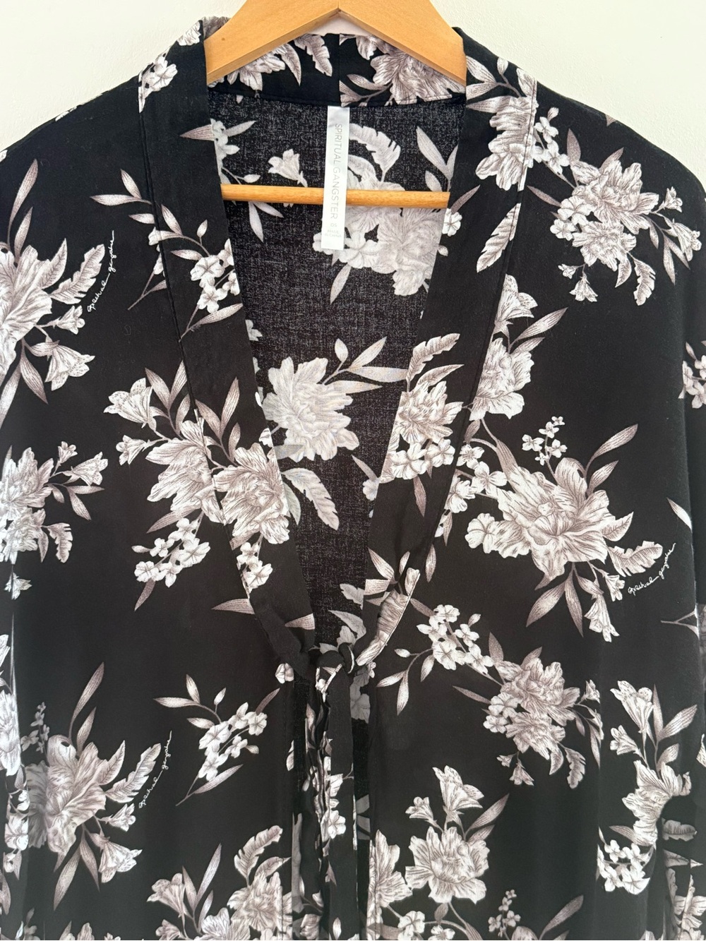 Spiritual Gangster Floral Maya Kimono Swim Cover Up Beach Boho Festival OS - Picture 11 of 15